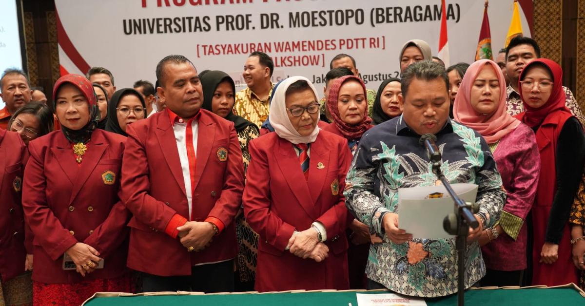Fathan Subchi Dikukuhkan sebagai Ketua Ikatan Alumni PPs Universitas Moestopo