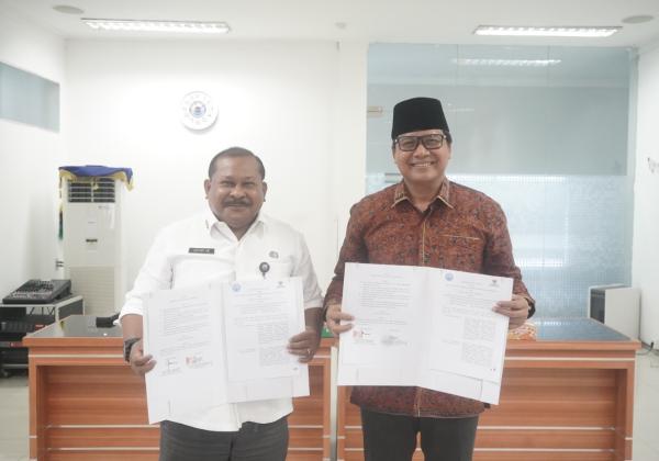 Tindaklanjuti MoU, BNPP-BAZNAZ Tandatangani Kerja Sama Dukungan Pelayanan Dasar Pengelolaan Kawasan Perbatasan