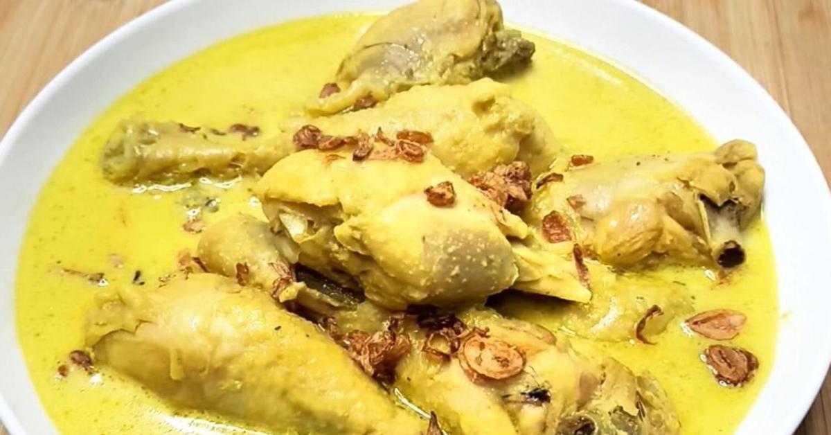 Resep Hari Ini : Cara Mudah Buat Opor Ayam Kuah Kuning yang Lezat dan Gurih