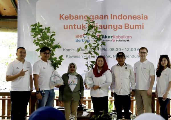 Wujudkan Masa Depan Berkelanjutan, Bukalapak dan BNI Tanam 1.000 Bibit Pohon Multipurpose