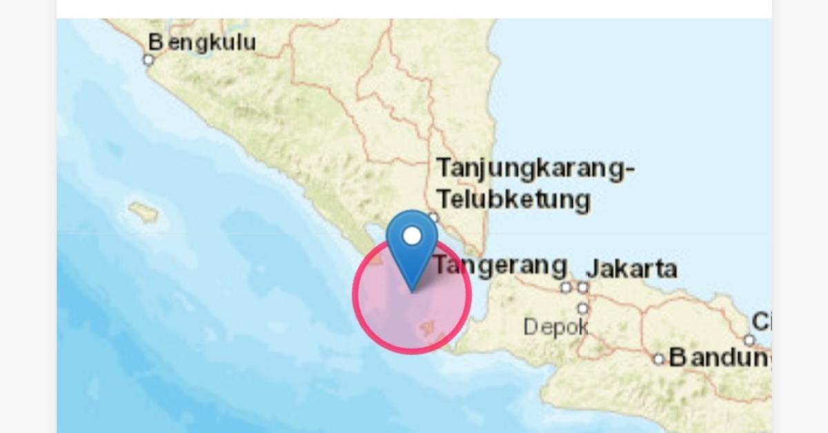 Gempa Magnitudo 5,2 di Sumur Banten, Tidak Potensi Tsunami