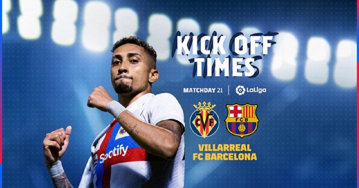 Link Live Streaming LaLiga Spanyol 2022/2023: Villarreal vs Barcelona
