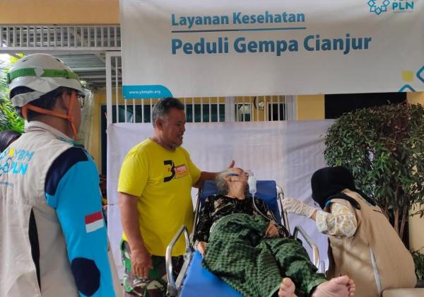 Buka Posko Kesehatan, PLN Fasilitasi Pemeriksaan dan Pengobatan Warga Cianjur Pasca Gempa