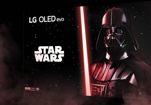 Widih, LG OLED Edisi Star Wars Ini keluarkan Suara Napas Darth Vader ketika Dinyalakan, Harganya 36 Jutaan