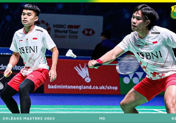 Orleans Masters 2023: Leo/Daniel Ogah Jemawa Meski Menang Mudah dari Ganda Malaysia