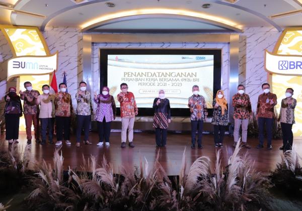 Menaker Apresiasi BRI Ciptakan Value Berkelanjutan Melalui PKB dengan Serikat Pekerja Nasional