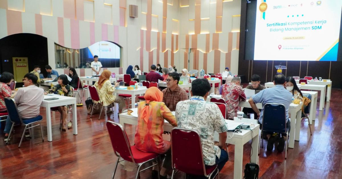 Tingkatkan Talenta SDM, Brantas Abipraya Gelar Sertifikasi Kompetensi Kerja
