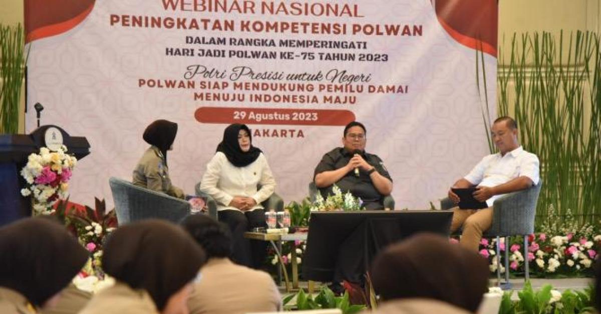 Bagja Ungkap Peran Sentral Polwan Sukseskan Pemilu 2024