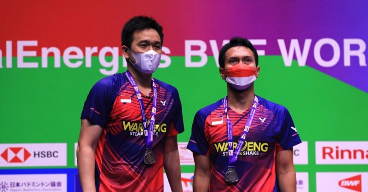 Raih Perak di Kejuaraan Dunia BWF 2022, Ahsan/Hendra: Kami Minta Maaf Belum Bisa Bawa Medali Emas