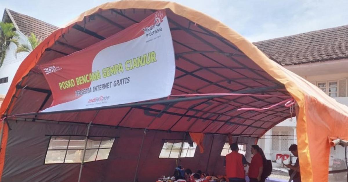 Telkom Telah Salurkan Bantuan Senilai Rp1 Miliar Pasca Gempa Cianjur