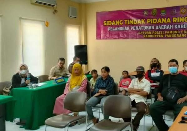 Jualan di Sembarang Tempat, Ini Akibat yang Diterima Puluhan PKL di Tangerang 