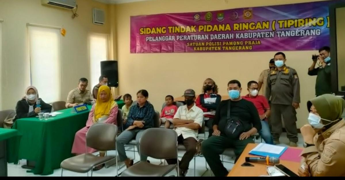 Jualan di Sembarang Tempat, Ini Akibat yang Diterima Puluhan PKL di Tangerang 