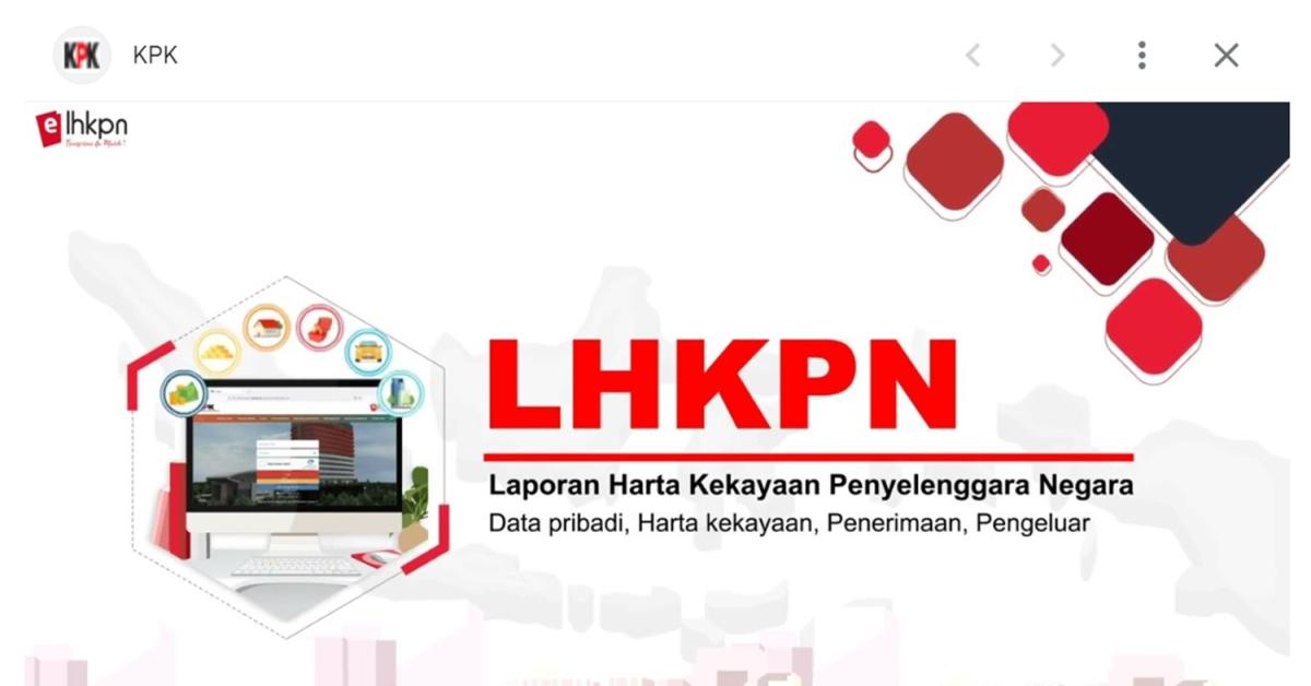 Memalukan! 14.072 Penyelenggara Negara Belum Lapor LHKPN, Terbanyak Pejabat Eksekutif Pusat dan Daerah