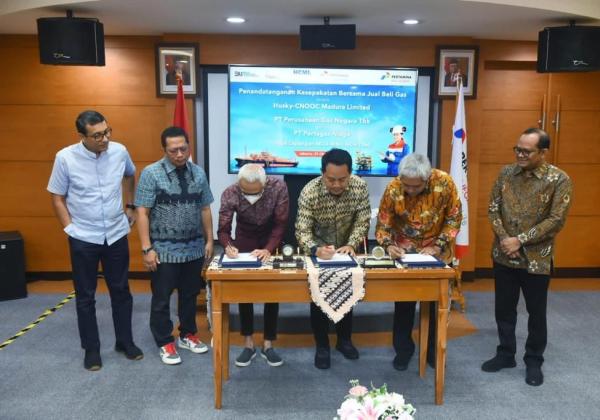 Tingkatkan Kehandalan Pasokan Gas Bumi, PGN Grup dan HCML Tandatangani Kesepakatan Lapangan 3M