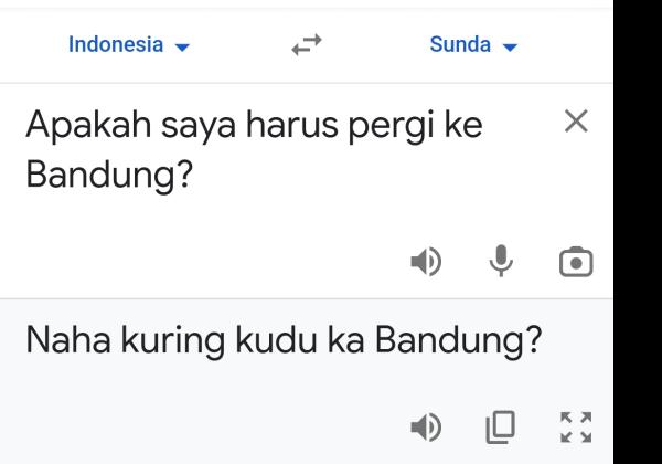 Aplikasi Terbaik untuk Translate Bahasa Jawa dan Sunda ke Indonesia
