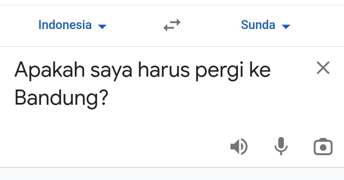 Aplikasi Terbaik untuk Translate Bahasa Jawa dan Sunda ke Indonesia