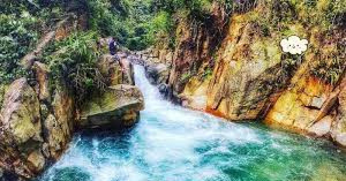 Datang ke Curug Leuwi Hejo Air Terjun Indah Berwarna Hijau di Kabupaten Bogor, Semua keletihan Akan Terobati