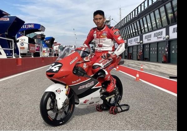 Meski Tulang Belum Sepenuhnya Tersambung, Mario Aji Optimis Tampil Apik di Moto3 2022