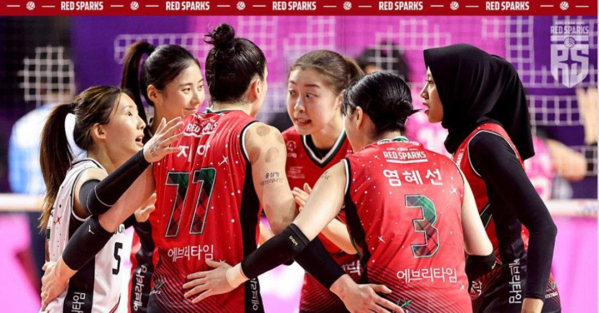 Jadwal Pertandingan Liga Voli Putri Korea Selatan 2023-24, Red Spark vs Pink Spider