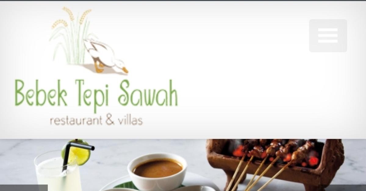 Menu Bebek Tepi Sawah