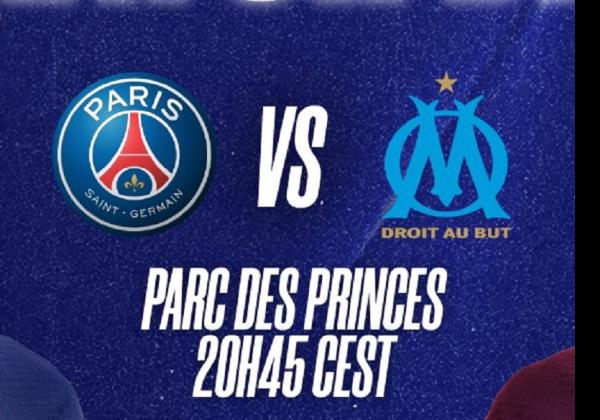 Link Live Streaming Ligue 1 Prancis 2022/2023: PSG vs Marseille