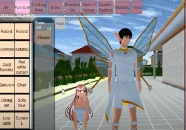 Download Game Sakura School Simulator Mod Apk Terbaru v1.039.07 Gratis, Tersedia Baju dan Costume Bebas Pakai