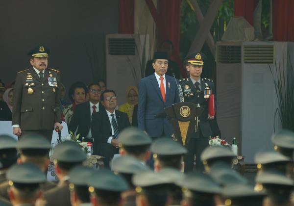 Presiden RI Memimpin Upacara Hari Bhakti Adhyaksa ke-63 Tahun 2023