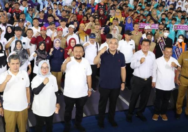 Ribuan Atlet Muda Kabupaten Tangerang Unjuk Gigi pada Ajang POR Pelajar