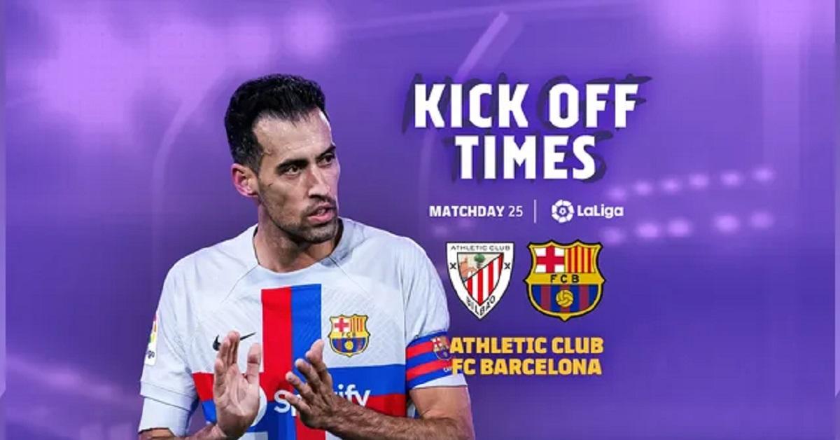 Link Live Streaming Liga Spanyol 2022/2023: Athletic Bilbao vs Barcelona