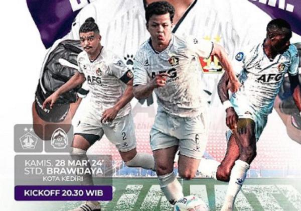 Link Live Streaming BRI Liga 1 2023-2024: Persik Kediri vs Bhayangkara FC