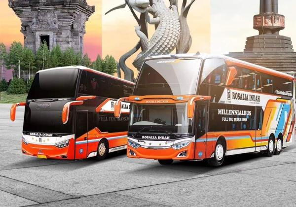 Harga Tiket Bus Double Decker Rosalia Indah Periode Mudik Lebaran 2024, Ini Detailnya