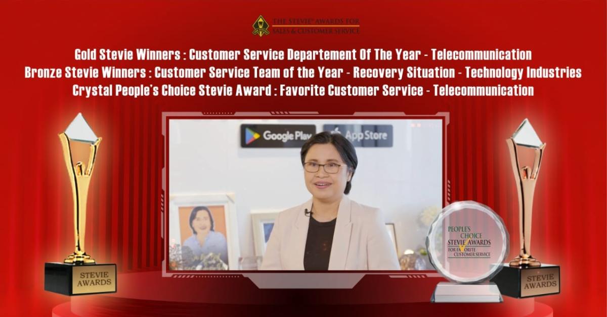 Fokus Optimalisasi Customer Service Digital, IndiHome Raih 3 Penghargaan The Stevie Award 2022    