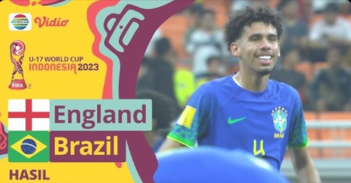 Hasil Piala Dunia U-17: Brazil Berhasil Dampingi Inggris Lolos Menuju Babak 16 Besar, Cek Selengkapnya