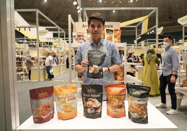 UMKM EXPO(RT) BRILIANPRENEUR 2023 Bawa Keripik Tempe Go International Raih Kontrak Dari Singapura