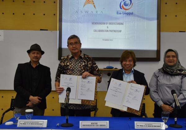 Universitas Esa Unggul Teken MOU dengan Akademi Seni Budaya dan Warisan Kebangsaan Malaysia