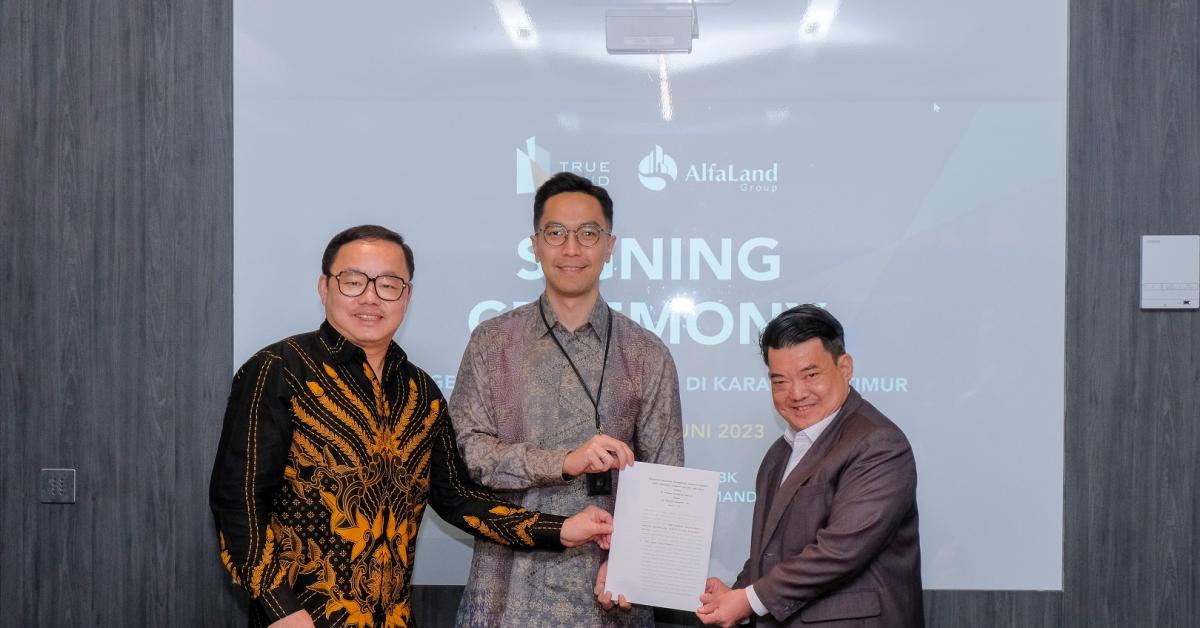 Jalin Kerja Sama, TRUE Land dan Alfaland Group Siap Kembangkan Properti di Karawang