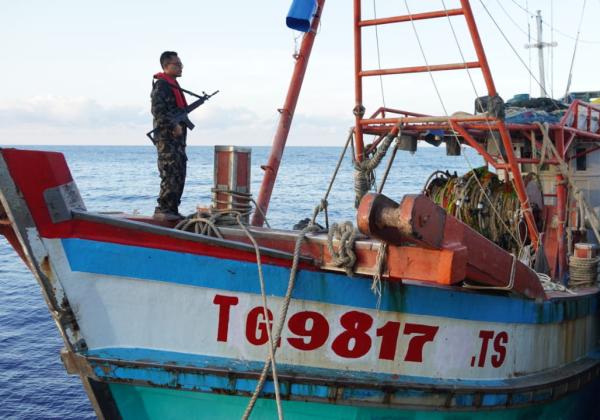 KKP Tangkap Kapal Ilegal Asal Vietnam di Laut Natuna