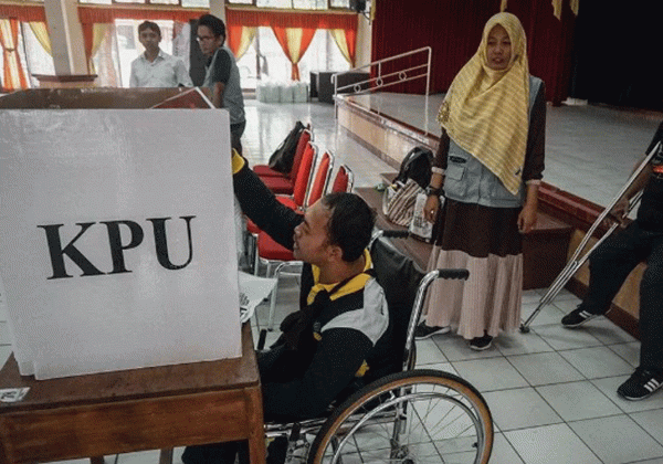 3.845 Pemilih Disabilitas di Kota Depok Bakal Mencoblos pada 14 Februari 2024