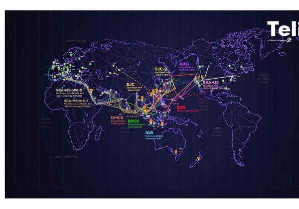 Sukses Bangun SKKL ke Amerika, Telkom Bangun SKKL Bifrost Jakarta-Balikpapan-Manado-Amerika
