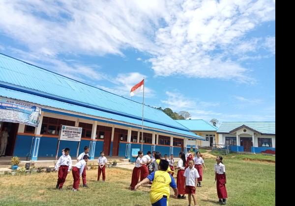 Dorong Kemajuan Pendidikan, BRI Renovasi SDN 001 Tulin Onsoi di Pelosok Nunukan