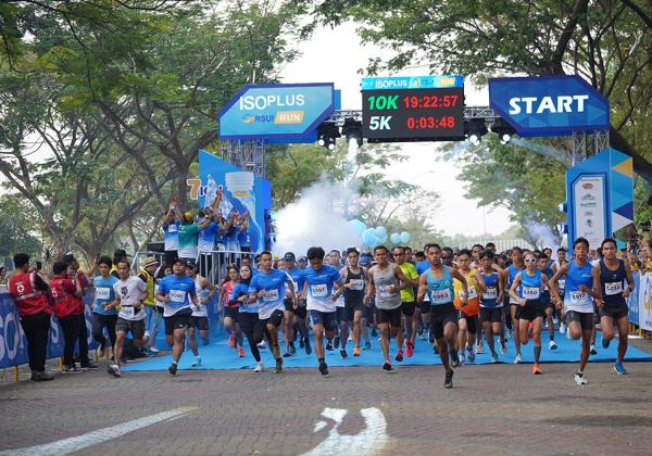 5.000 Peserta dari Seluruh Indonesia Ikut Edisi Perdana ISOPLUS RSUI RUN 2023