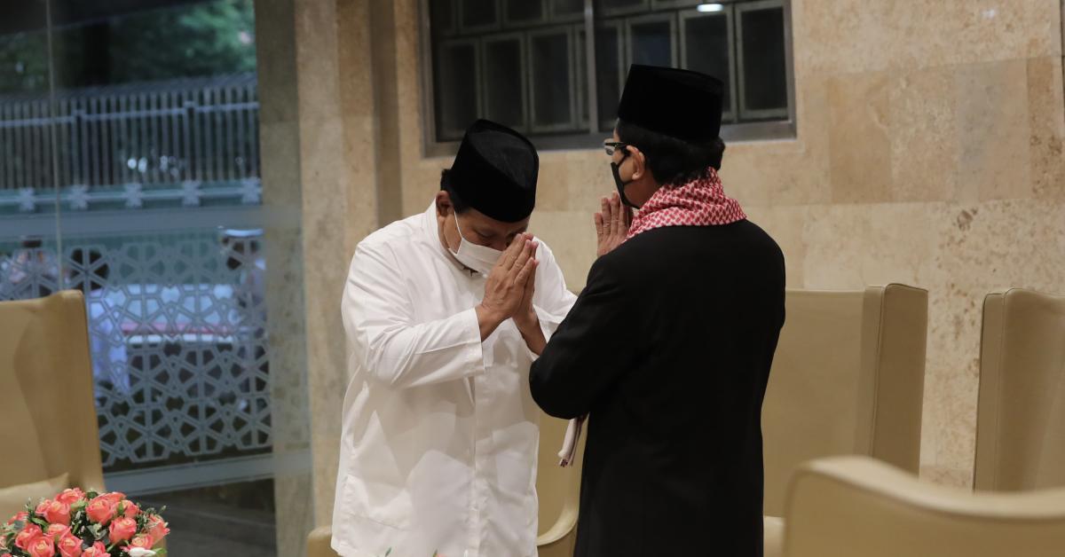 Imam Besar Istiqlal Ucapkan Selamat kepada Prabowo Jadi Presiden Terpilih