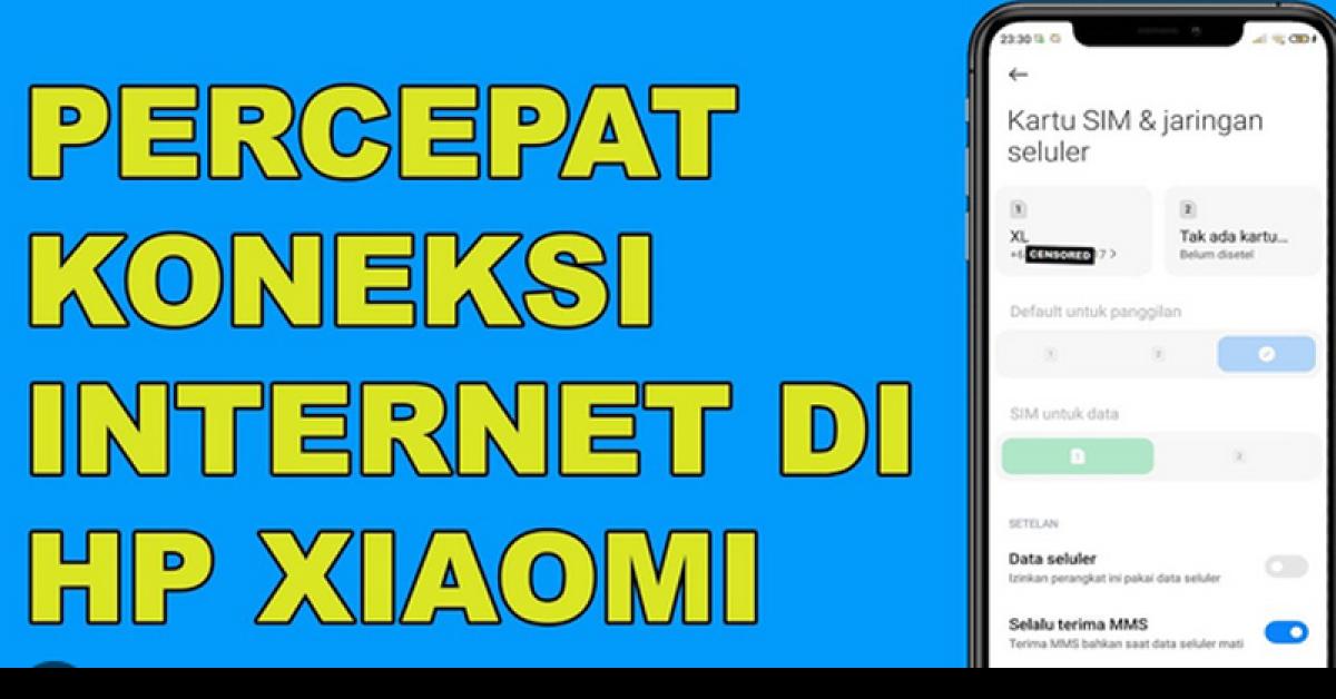 Cara meningkatkan Kecepatan Koneksi Internet Xiaomi (Semua Type)