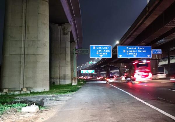 Info Arus Balik, Cikampek Arah Jakarta Lancar, Sejumlah Kendaraan Terpantau Mulai Kembali ke Kota Asal