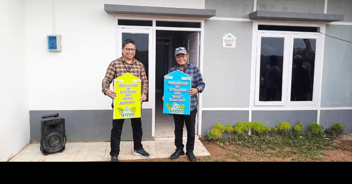Bank BTN Gandeng PT Karya Anak Negri Wujudkan Perumahan Go Green