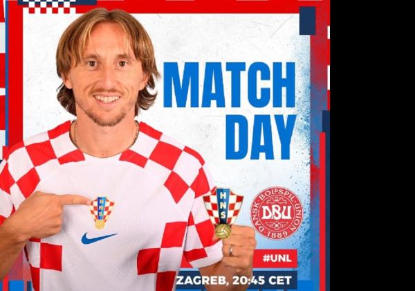Link Live Streaming UEFA Nations League 2022/2023: Kroasia vs Denmark
