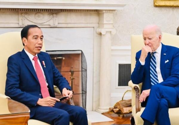 Oalaa.... Joe Biden Tidak Tanggapi Jokowi Soal Desakan Gencatan Senjata di Gaza