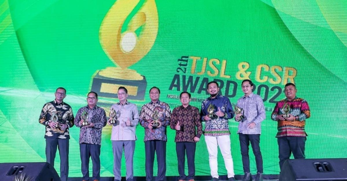 Buktikan Komitmen Terhadap Lingkungan, PTK Raih Penghargaan TJSL dan CSR Award 2022