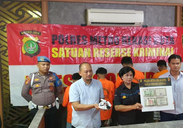 Sepeda Motor Parkir Tidak Dikunci Stang Jadi Inceran Komplotan Curanmor yang Ditangkap di Bekasi
