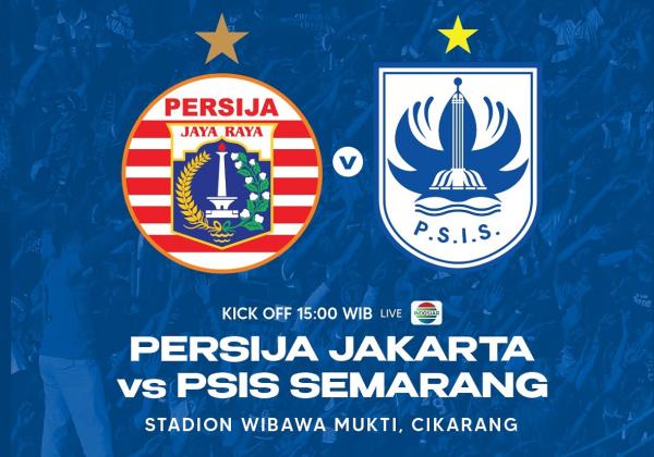 Link Live Streaming BRI Liga 1 2022/2023: Persija Jakarta vs PSIS Semarang